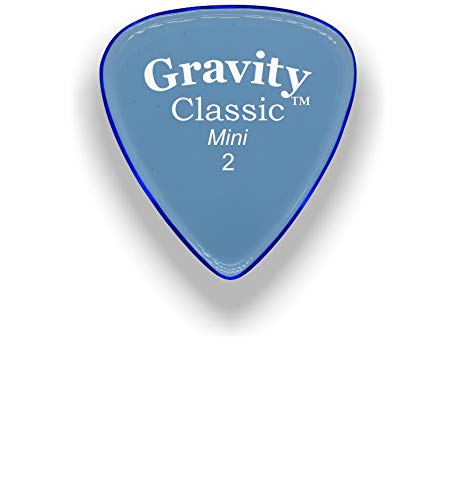 Gravity Picks Classic Guitar Pick   Made Of Acrylic For Ideal Grip   Polished By Professionals   Prevent Slipage   2.0Mm Thickne